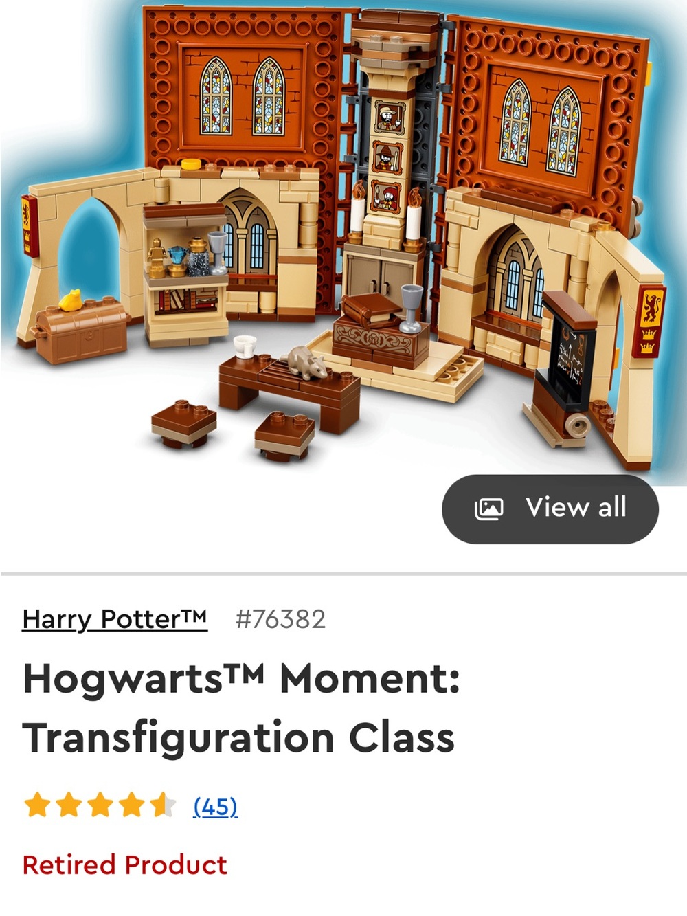 Lego 76382 Transfiguration Class
